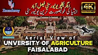 UAF Beautiful Aerial View | Drone Campus Visit | Asias beautiful university