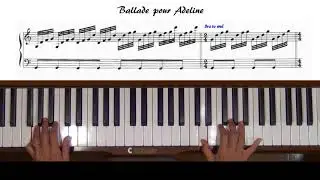 Ballade pour Adeline Piano Tutorial