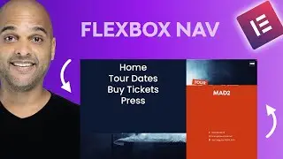 Full Screen Menu Elementor Pro FLEXBOX EDITION