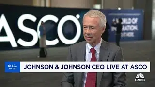 Johnson & Johnson CEO: Our aim is to become the number one oncology company