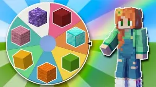 Spinning a Wheel to Decide my MINECRAFT MANSION!