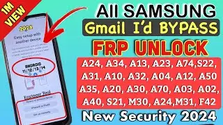 All Samsung 🔥FRP Bypass Tool 2024 All Samsung Android 12/13/14 | Google Account Remove bypass FRP.