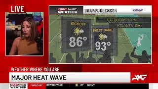 ANF+ FIRST ALERT FORECAST: Very hot with isolated storms today