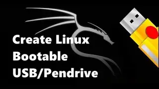 How to make bootable pendrive of kali linux OS? | Kali linux ko bootable banaye |Live hacking device