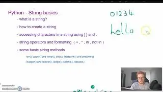 Python - String Basics. Coding and Computer Science Tutor Tyler  | Telios Tutors