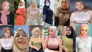 TIKTOK JILBAB GUNUNG NONJOL BULAT ||JILBAB KETAT EP 2