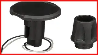 Attwood 910R2PB-7 LightArmor™ 910R Series Round Plug-in Light Base — for All-Around Pole Light