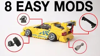 8 MODS You Can Do To Your LEGO Cars Right Now!