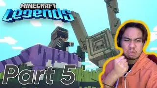 USING THE FIRST OF STONE TO DEFEAT THE HORD OF THE BASTION || Minecraft Legends | Part 5