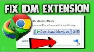 How to Add IDM Extension to Chrome Browser Manually 2022 New Method | idm extension install chrome