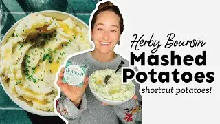 Boursin Mashed Potatoes (Easy Flavor Shortcut!)