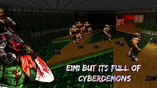 E1M1 But Every Demon Is a Cyberdemon