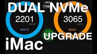 Fastest iMac 2020 on Earth: The World's 1st - iMac Dual NVMe Upgrade