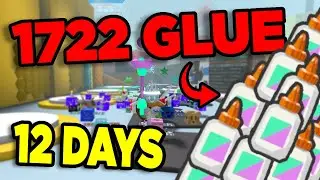 How I Got 1722 Glue In 12 Days | The Great Gummy Baller Race (Bee Swarm Simulator)