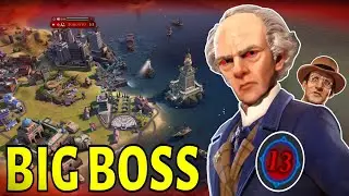 Civ 6 | We Have A TERRIFYING Big Boss To Deal With!!! - (#4 Sid Meier Australia Civilization VI)