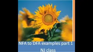 NFA TO DFA Example Part 1 in tamil