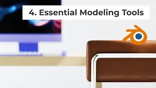 Lesson 4. Essential modeling tools in Blender:  Extrude. Bevel. LoopCut. Inset. Subdivide and more