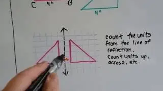 Grade 6 Math #11.8, Transformations - translation, rotation, reflection