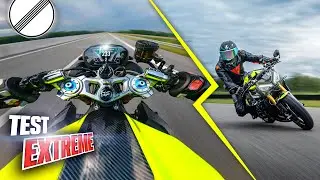 I PUSH MY STREET TRIPLE MOTO2 TO THE LIMIT 😱 EXTREME TEST