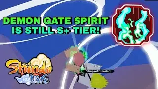 ( Mid Air Combo! ) Demon Gate Spirit is still S+ Tier! | Shindo Life ( DBZ Combo #1 )