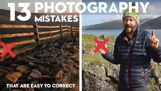 13 COMMON PHOTOGRAPHY MISTAKES I’ve made + Tips to AVOID doing the same