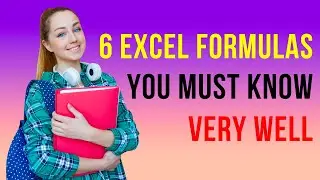 6 Excel Formulas Every Beginner Should Know