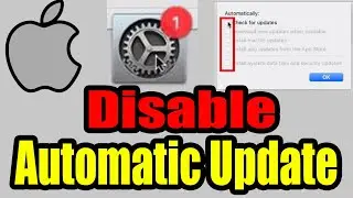 Turn Off Automatic Updates in Mac OSX Mavericks. Disable Mac Software Update.