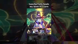 LUOCHA FULLY HEALS MY TEAM IN 1 TURN