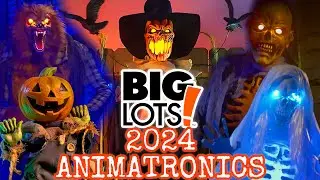 Big Lots Halloween 2024 ANIMATRONICS in ACTION