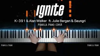 K-391 & Alan Walker - Ignite (Piano Cover by Pianella Piano) [ft. Julie Bergan & Seungri]