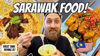 Our FIRST TIME trying SARAWAK food! 🇲🇾 (Spoiler: we loved it!)