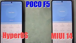 HyperOS vs MIUI 14 Test Antutu Benchmark V10 POCO F5/ Redmi Note 12 Turbo