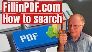 Fillable PDF form hosting - how to search PDF forms