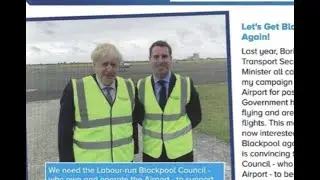 Local conservative leaflets festooned with images of Boris