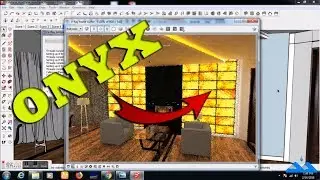 Best way to make Glowing ONYX effect in Sketchup Vray