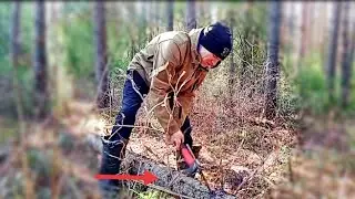 Налим ПОПЁР)) Ночная рыбалка близ землянки. Ночная баня в лесу. Лесной БЫТ.