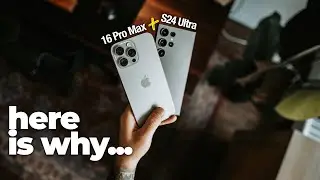 Apple Fanboy Does NOT Switch to S24 Ultra | iPhone 16 Pro Max vs Samsung Galaxy S24 Ultra