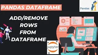 13. Add / Remove Rows From Pandas Data Frame | Pandas drop row