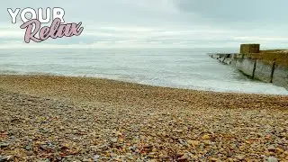 Sounds of the waves of the sea. Relaxing sounds of nature for relaxation.