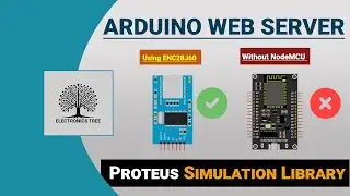 Ethernet based Arduino Web Server | Proteus Simulation | Part 2