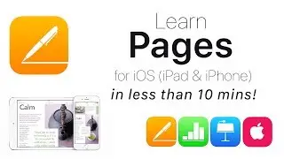 Complete Pages for iOS Tutorial - Full quick class/guide + EXTRAS! iPad & iPhone