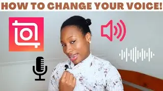 HOW TO CHANGE YOUR VOICE ON INSHOT| Voice Effect EditingTutorial!