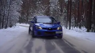 Subaru Impreza WRX STI SNOW DRIFT