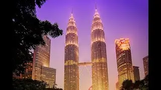 KLCC Night View: PETRONAS Twin Towers, Kuala Lumpur (2024)