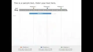 Animated Gantt Chart 14 PowerPoint Template | SlideUpLift