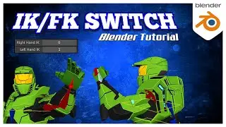 Blender IK/FK Switch Tutorial| Easy Blender Rig