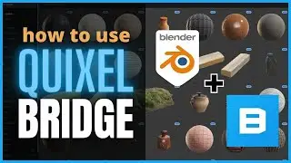 😃How to install an use Quixel Bridge on Blender (2022 UPDATE)