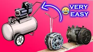 How to make a Air Compressor!