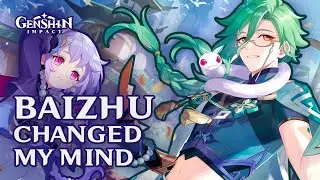 I'm glad I was wrong about Baizhu... Genshin Character Review!