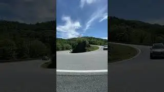 SLO MO thru HorseShoe Turn in Head Waters, Virginia